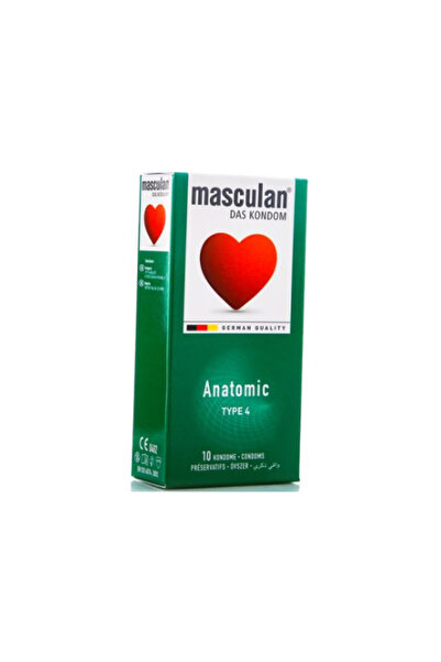 Masculan مسكولان، واقي ذكري، أناتومك - 10 قطع