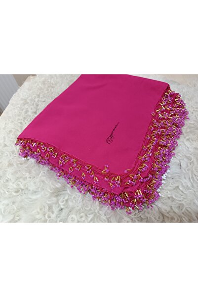 hoaryage Tulbură de brânză yemenită brodat manual - 4 margini cu margele inel...