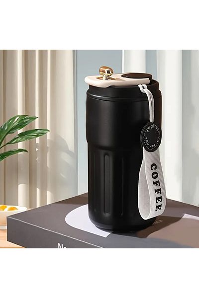 Generica Coffee Thermos with Temperature Display,Smart Hot and Cold Storage Bottle,Thermos Coffee Thermos