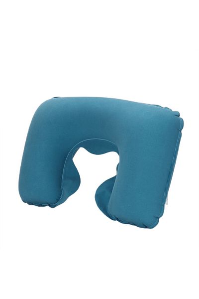Boldy Orthopedic Inflatable Neck Pillow - Travel and Camping Pillow - Velvet 1 PC
