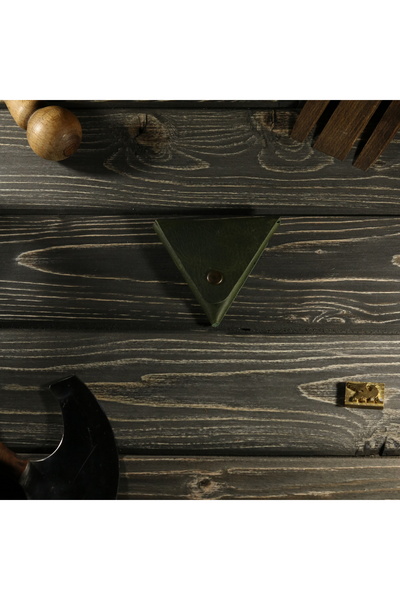 griffon leathers goods craft محفظة عملات معدنية مصنوعة يدويًا من الجلد الطبيعي