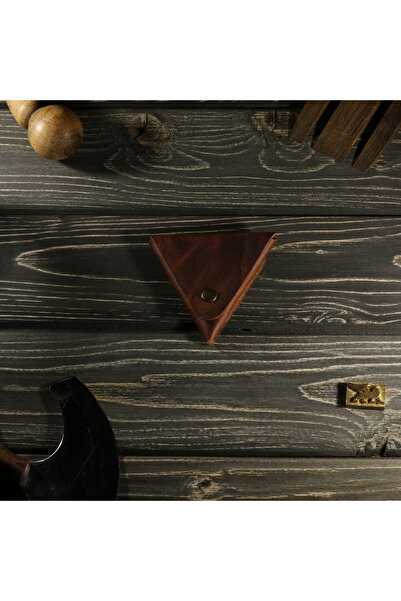 griffon leathers goods craft محفظة عملات معدنية مصنوعة يدويًا من الجلد الطبيعي