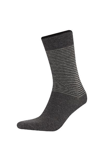 DeFacto Men's 5-Piece Cotton Long Socks F0934Axns