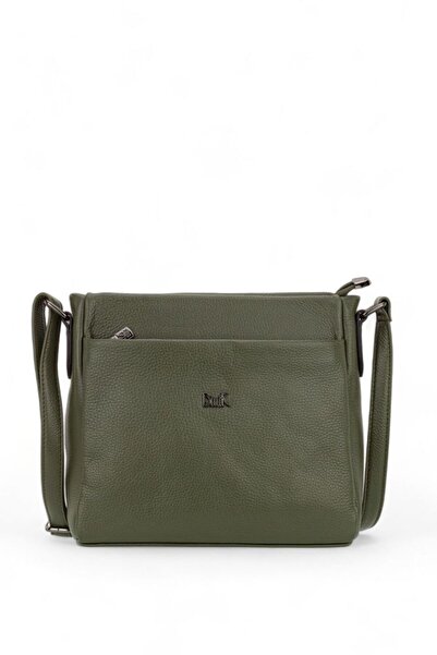 Bilik Deri Light Green Women's Crossbody Bag BLM 1545