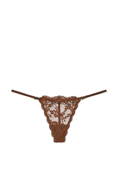 Victoria's Secret Chiloți ajustabili cu dantelă în formă de V