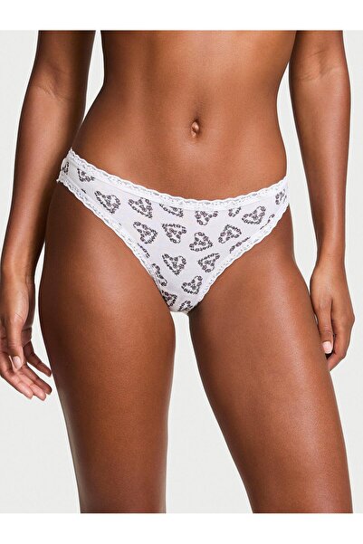 Victoria's Secret Lace Cotton Bikini Panties