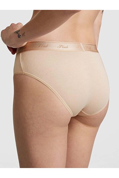 Victoria's Secret Βαμβακερό εσώρουχο Hiphugger με λογότυπο