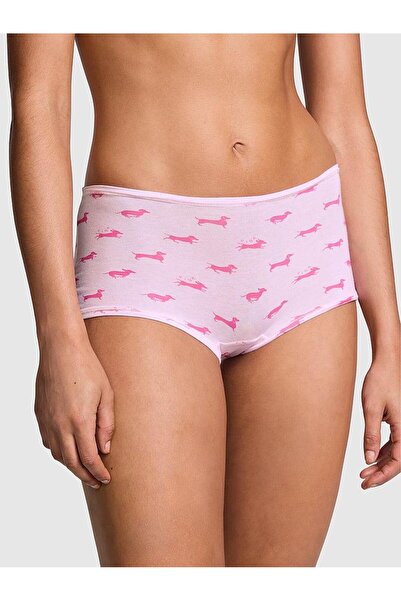 Victoria's Secret Chiloți din bumbac cu logo