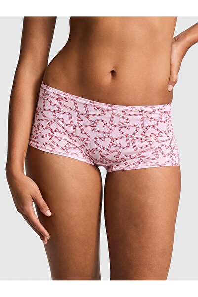 Victoria's Secret Chiloți din bumbac cu logo
