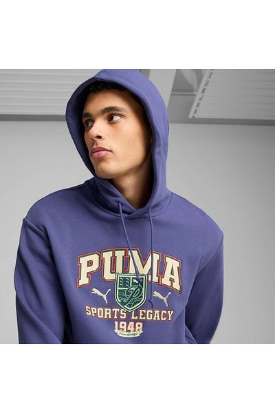 Puma Hanorac cu glugă pentru bărbați - SPORTS LEGACY GRAPHIC