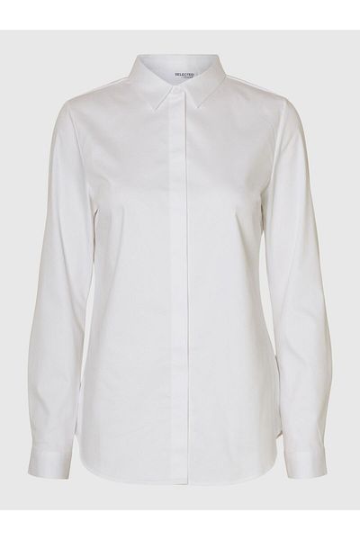Selected Femme Langarmhemd Taillierte