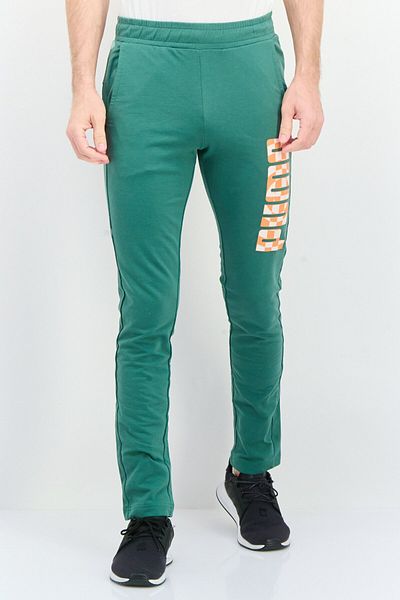 Puma Men Slim Fit Outdoor Track Pants, Green