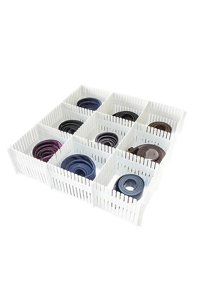 EVLE Συρταριέρα Organizer 4 τεμαχίων 10x40 - Πολλαπλών χρήσεων Ρυθμιζόμενος Οργανωτής Διαμερισμάτων