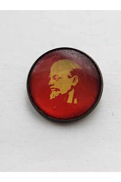 Edi Antik Sovyet Dönem Orijinal Lenin Rozeti  1.5cm çapında orijinal dönem ür...