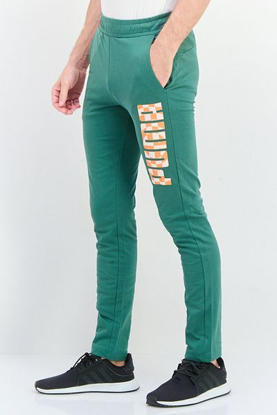Puma Men Slim Fit Outdoor Track Pants, Green