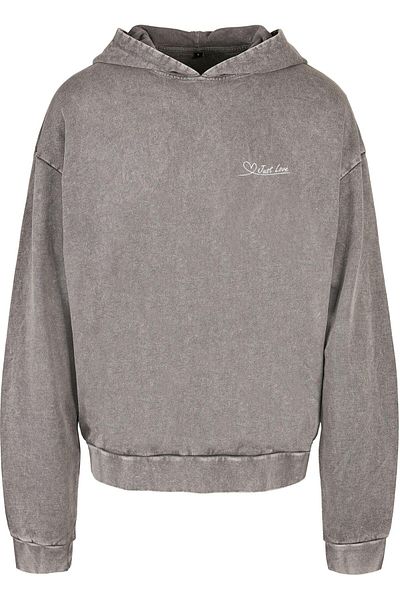 Merchcode Just Love Acid Washed Oversized Hoody