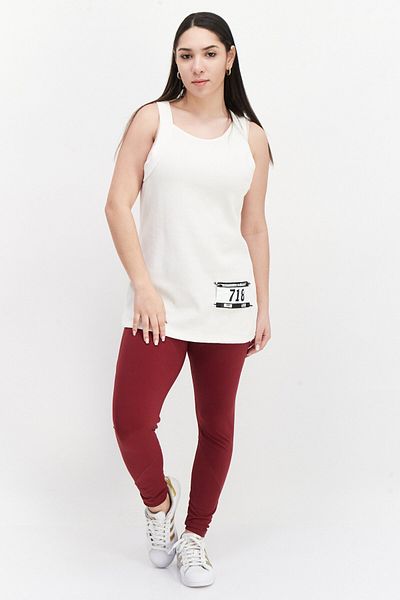 adidas Women Sportswear Fit Sleeveless Running Tank Top, Off White