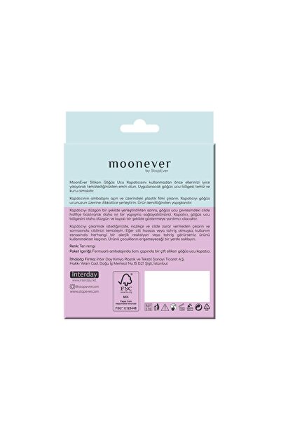 moonever by stopever Silikon Göğüs Ucu Kapatıcı