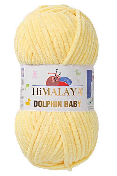 Himalaya Dolphin Baby / Light Yellow / 80302 / Pack of 5