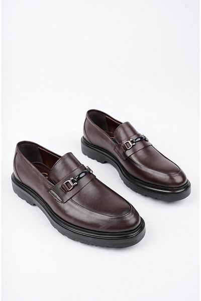 MUGGO Ανδρικά παπούτσια Fabregas από γνήσιο δέρμα Classic Daily Orthopedic