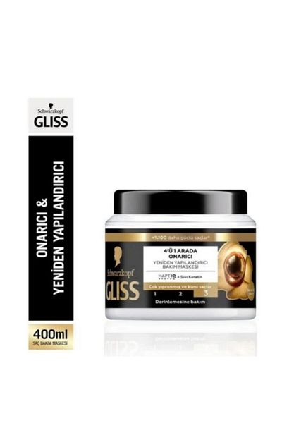 Gliss 4 in 1 Restorative & Restructuring Hair Care Mask 400 ml