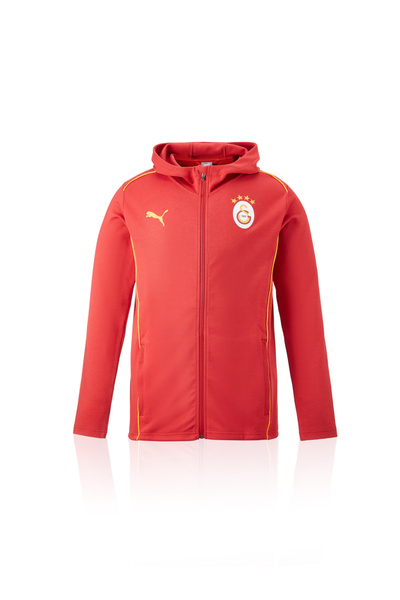 GSStore Galatasaray Puma A Takım Fermuarlı Kapüşonlu Sweatshirt 78121501