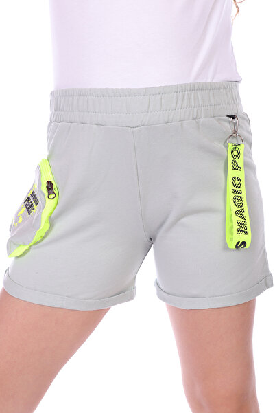 Toontoy شورت مطبوع عليه عبارة "No Drama Please" للفتيات