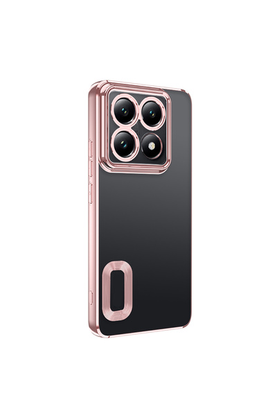 Nezih Case Xiaomi 14T Pro Uyumlu Köşeleri Renkli Şeffaf Kamera Korumalı Silik...