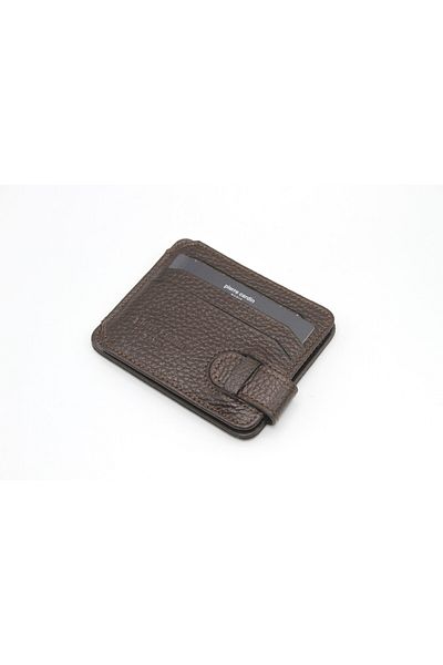 Pierre Cardin Pc0510 Model Genuine Leather Card Holder and Keychain Set