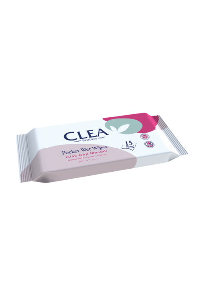 CLEA Fantasy Islak Cep Mendili 15 Li