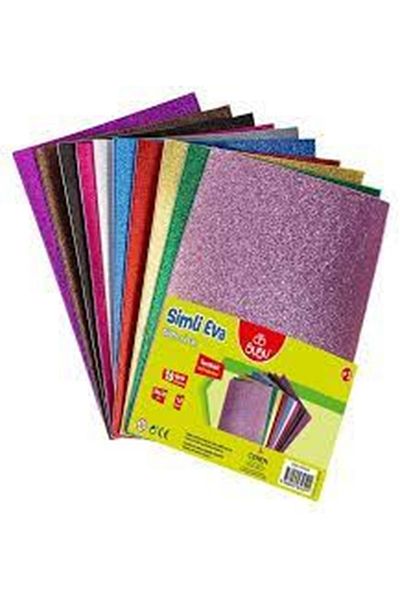 Ceren Bu-Bu Silvery Adhesive Eva 20X30Cm.10 Colors
