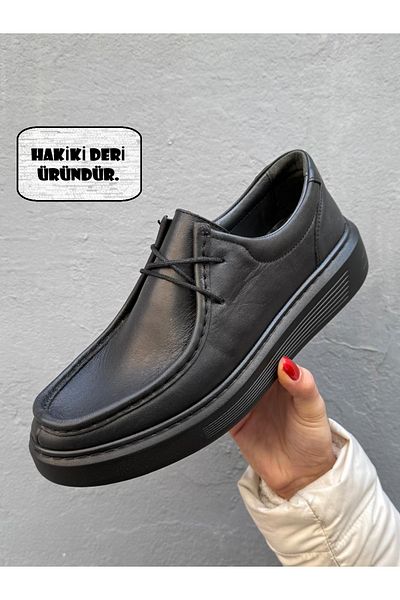 Neco Ανδρικά παπούτσια Extra Comfort από γνήσιο δέρμα - Μαλακό εσωτερικό φούσκα και ραμμένη σόλα