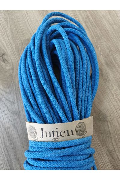 Jutien Βαμβακερό κορδόνι - 10 μέτρα μακρόστρωμα, σχοινί καλαθιού, σχοινί Sula, σχοινί σφουγγαρίστρας, σχοινί χόμπι, σχοινί κούνιας