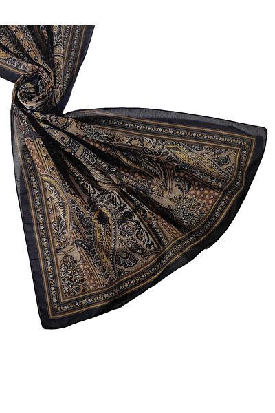 mim eşarp Enba Ethnic Σχέδιο Μαλακό Βαμβακερό Σάλι 75x190 cm