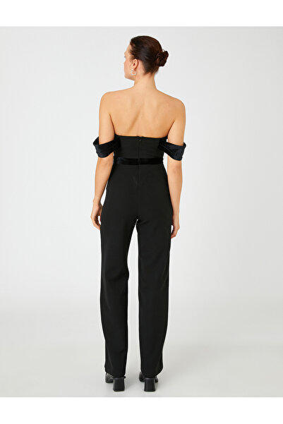 Koton Dámský černý overal 3WAK40005FW