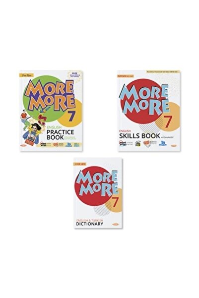 More&More Yayınları Kurmay Yayınları More And More 7 Sınıf English Practice Book +skıllsbook+ Dıctıonary