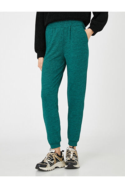 Koton Melange vzorované Jogger tepláky s elastickou kapsou v pase