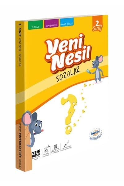 öğretmen evde 2. Sınıf Yeni Nesil Sorular Kitabı