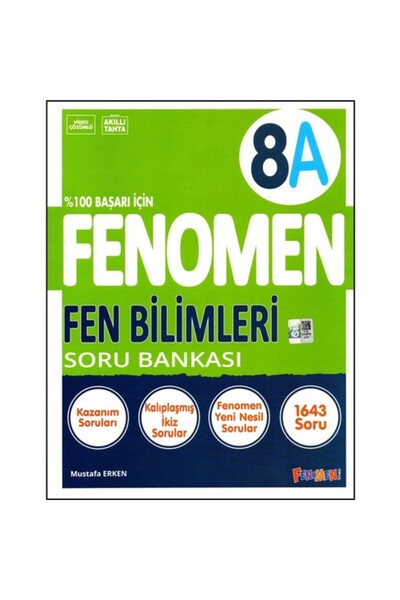 Gama Yayınları Fenomen Yayıncılık Fenomen 8. Sınıf Lgs Fen Bilimleri Soru Ban...