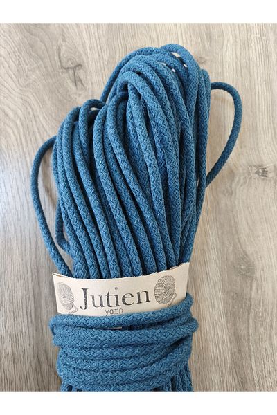Jutien Βαμβακερό κορδόνι - 10 μέτρα μακρόστρωμα, σχοινί καλαθιού, σχοινί Sula, σχοινί σφουγγαρίστρας, σχοινί χόμπι, σχοινί κούνιας