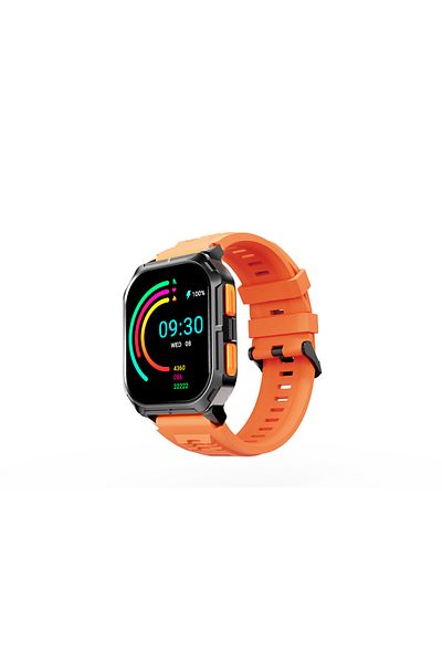 HiFuture Ultra3 Bt 5.2 - 2.01 Inch Aod Ip68 Waterproof Smart Watch Orange