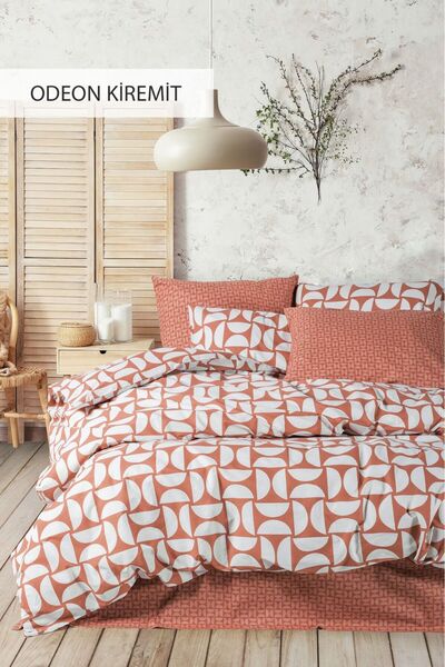 İyi Geceler İstanbul Σετ Παπλωματοθήκη Διπλό 100% Βαμβάκι Odeon