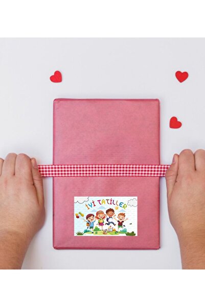 Hsn Autocolant pentru școală de Sărbători bune - 5x8 cm, 30 buc, autocolant c...