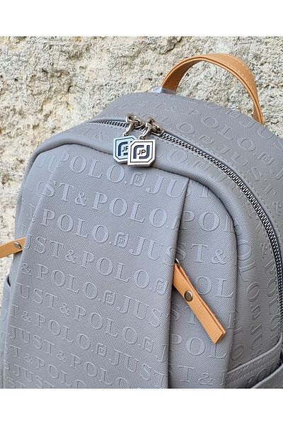 çantamgelsin Just Polo Women's Sand 9 Compartment Backpack