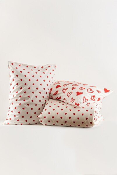 Soley | Mix & Match | Lover | %100 Pamuk Çift Kişilik Nevresim Seti