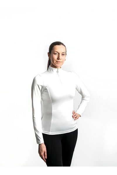 ALPHARİDER White Rider Blouse Tournament Stand Collar Atlıspor