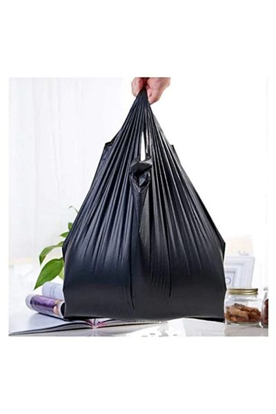 Çağlayan A QUALITY BLACK BAG MEDIUM 1 KG (MARKET BAG)