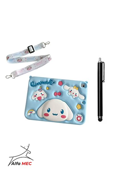Alfa MEC Ipad Pro 11 2020 2021 2022 2/3/4. Nesil Uyumlu Askılı Cinnamoroll  Standlı Çocuklara Özel Sevimli