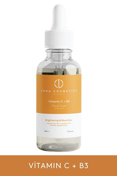 Lona Cosmetics Vitamin C Serum - Brightening, Anti-Blemish Tone Equalizing Nourishing