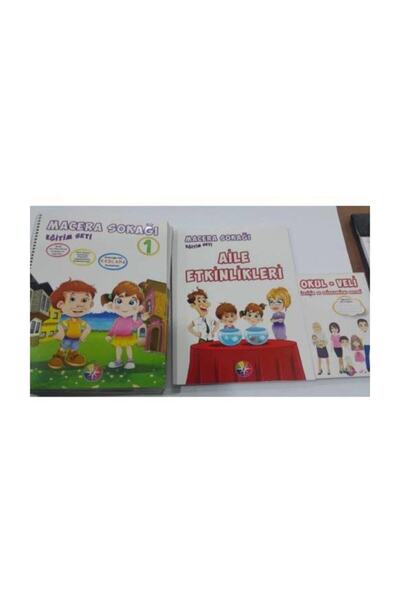 Beyaz Pusula Yayınları مجموعة أدوات تدريب شارع المغامرات لعمر 5-6 سنوات